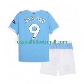 Fußballtrikots Manchester City Erling Haaland 9 Kinder 2025-2026 Kurzarm Heimtrikotsatz kaufen